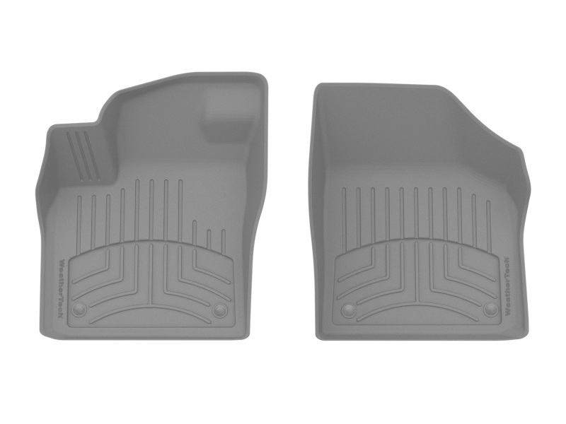 Volkswagen Atlas Floor Mat Set - Front - WeatherTech - FloorLiner HP - Grey - `18-`27