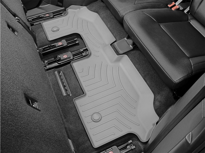 Volkswagen Atlas FloorLiner - Rear - WeatherTech - DigitalFit - Grey - `18-`27