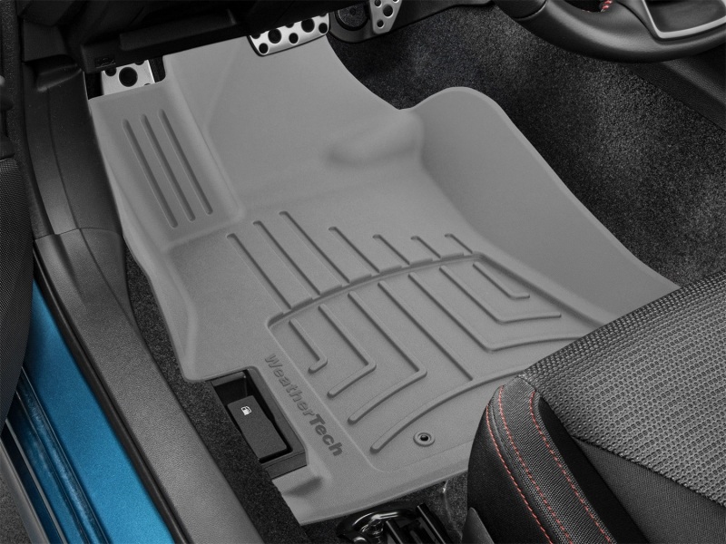 Subaru XV Crosstrek Floor Mats - Front - WeatherTech - FloorLiner HP - Grey - `18-`27