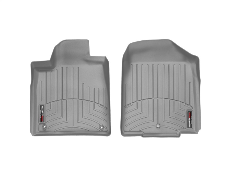 Acura MDX FloorLiner - Front - WeatherTech - DigitalFit - Grey - `07-`13