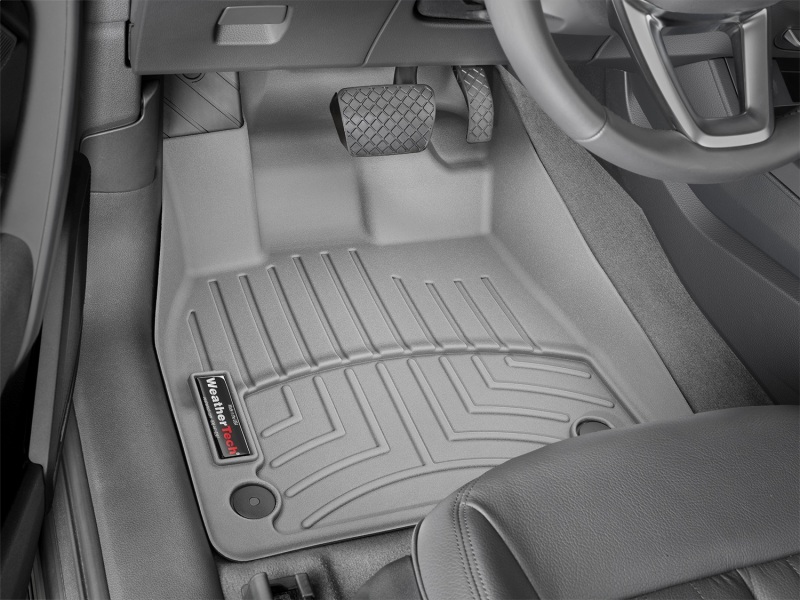 Audi Q5 FloorLiner - Front - WeatherTech - DigitalFit - Grey - `18-`27