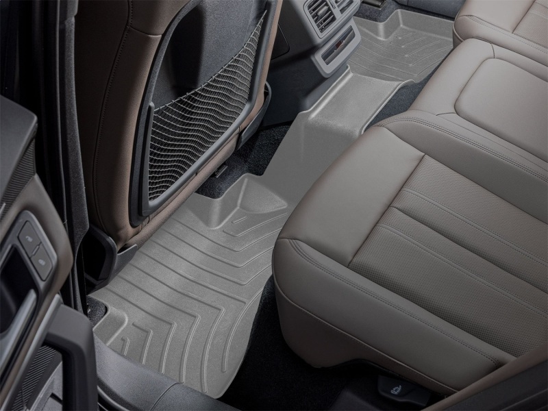 Audi Q5 Floor Mat Set - Rear - WeatherTech - FloorLiner HP - Grey - 2025+