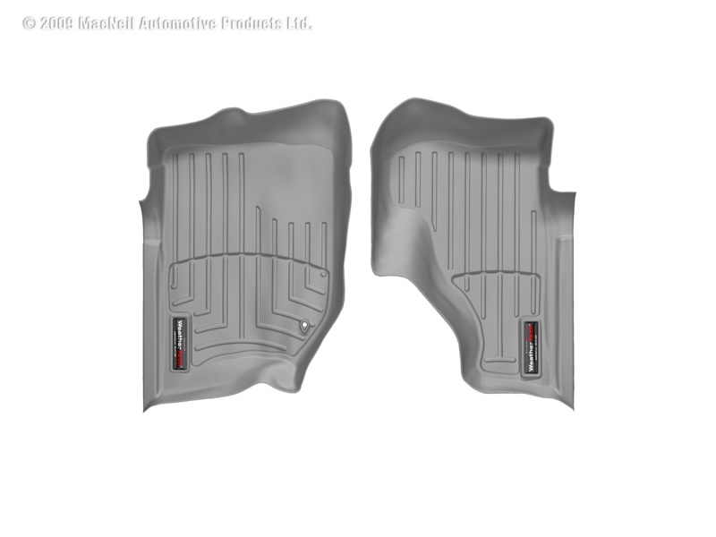 Chevrolet Blazer FloorLiner - Front - WeatherTech - DigitalFit - Grey - `00-`05