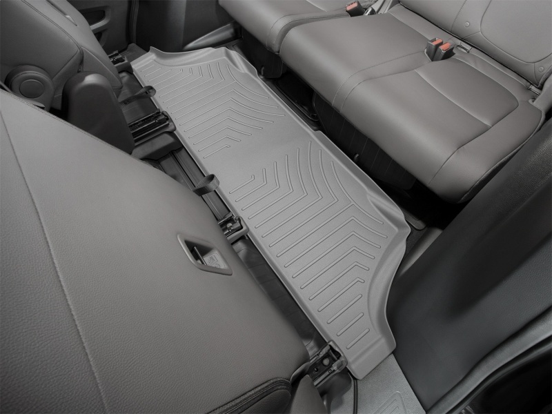 Honda Odyssey FloorLiner - Rear - WeatherTech - DigitalFit - Grey - `18-`27