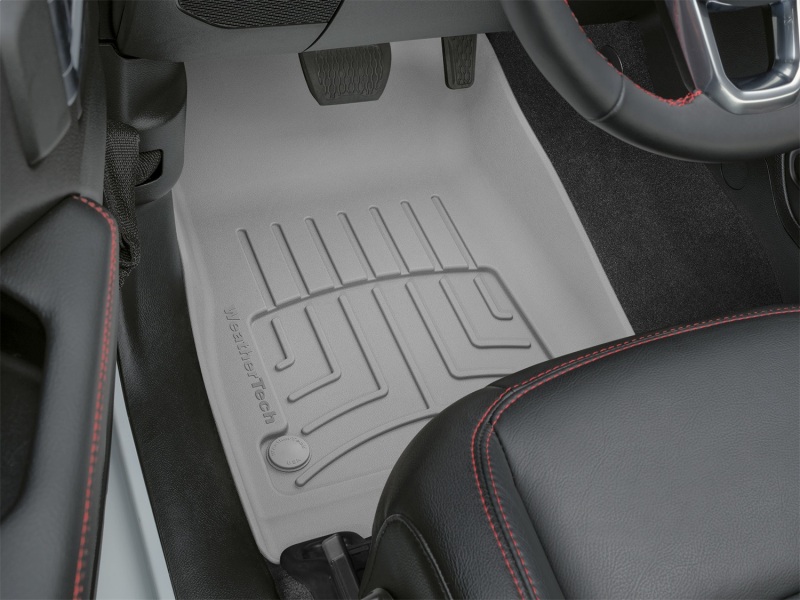 Chevrolet Traverse FloorLiner - Front - WeatherTech - HP - Grey - `18-`27
