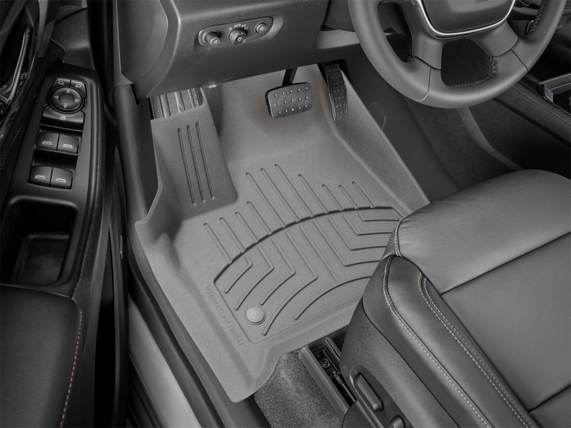 Chevrolet Traverse FloorLiner - Front - WeatherTech - HP - Grey - `18-`27