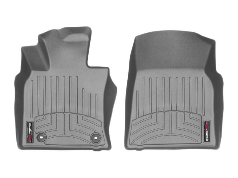 Toyota Camry FloorLiner - Front - WeatherTech - DigitalFit - Grey - `18-`27