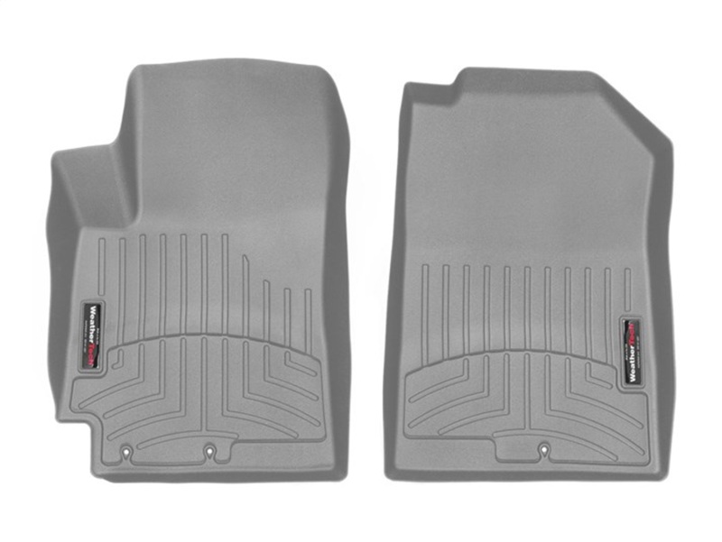 Kia Rio FloorLiner - Front - WeatherTech - DigitalFit - Grey - `18-`27