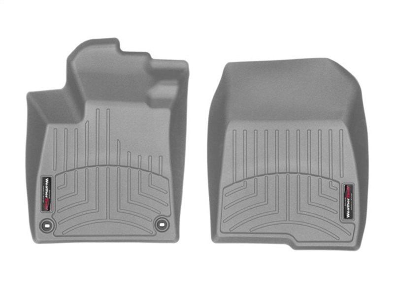 Honda Accord FloorLiner - Front - WeatherTech - DigitalFit - Grey - `18-`27 Honda Accord FloorLiner - Front - WeatherTech - DigitalFit - Grey - `18-`27