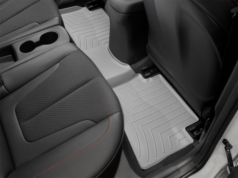 Hyundai Veloster FloorLiner - Rear - WeatherTech - DigitalFit - Grey - `19-`27
