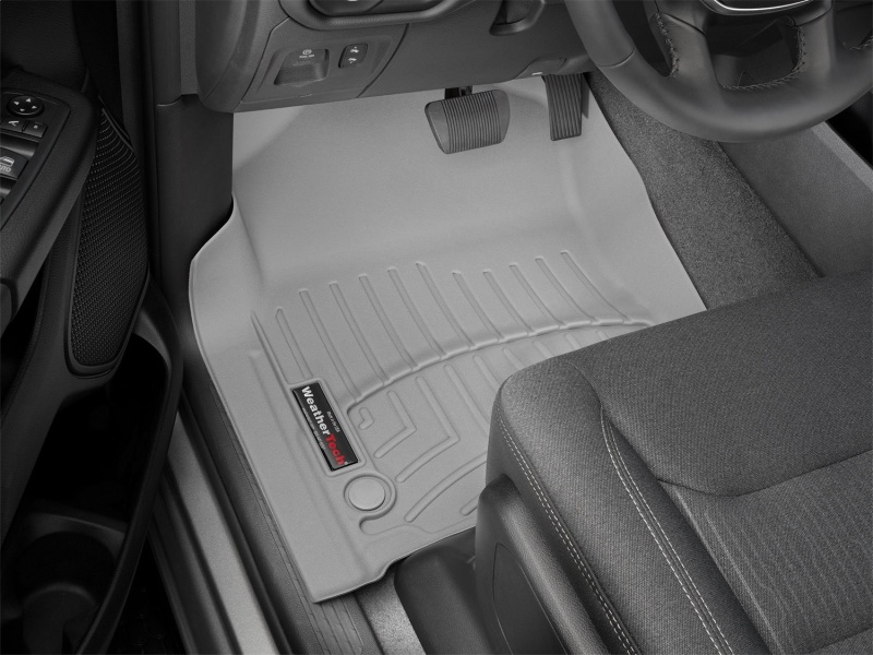 Dodge Ram FloorLiner - Front - WeatherTech - DigitalFit - Grey - `19-`27