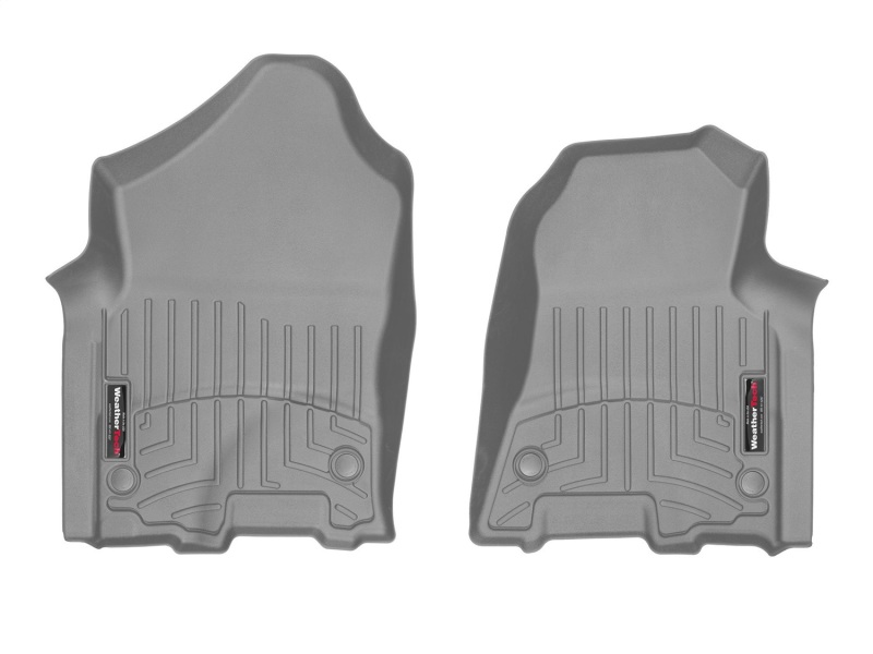 Dodge Ram FloorLiner - Front - WeatherTech - DigitalFit - Grey - `19-`27