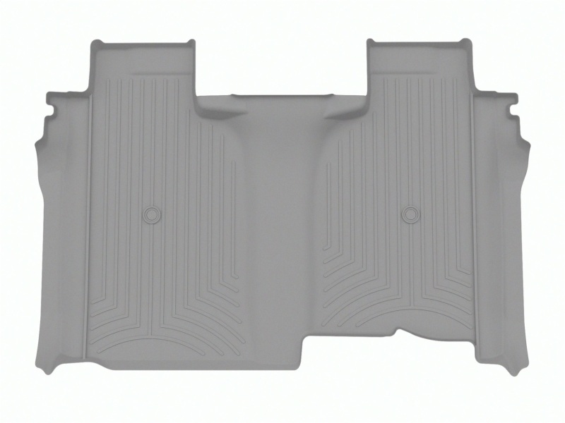 Chevrolet Silverado 1500 FloorLiner - Rear - WeatherTech - DigitalFit - Grey - `19-`27 Chevrolet Silverado 1500 FloorLiner - Rear - WeatherTech - DigitalFit - Grey - `19-`27