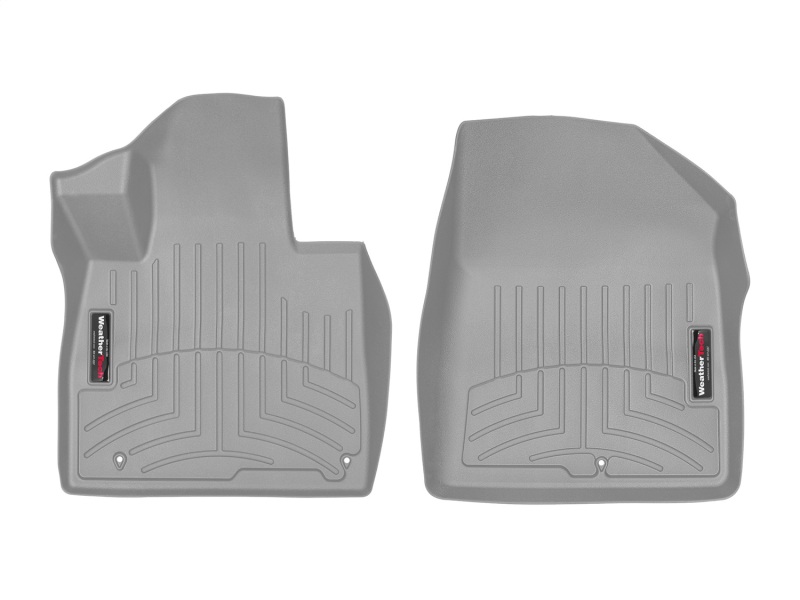 Hyundai Santa Fe FloorLiner - Front - WeatherTech - DigitalFit - Grey - `19-`27