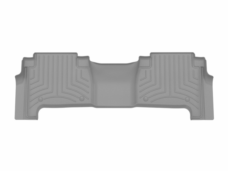 Infiniti QX80 Floor Mats - Rear - WeatherTech - FloorLiner HP - Grey - `19-`24