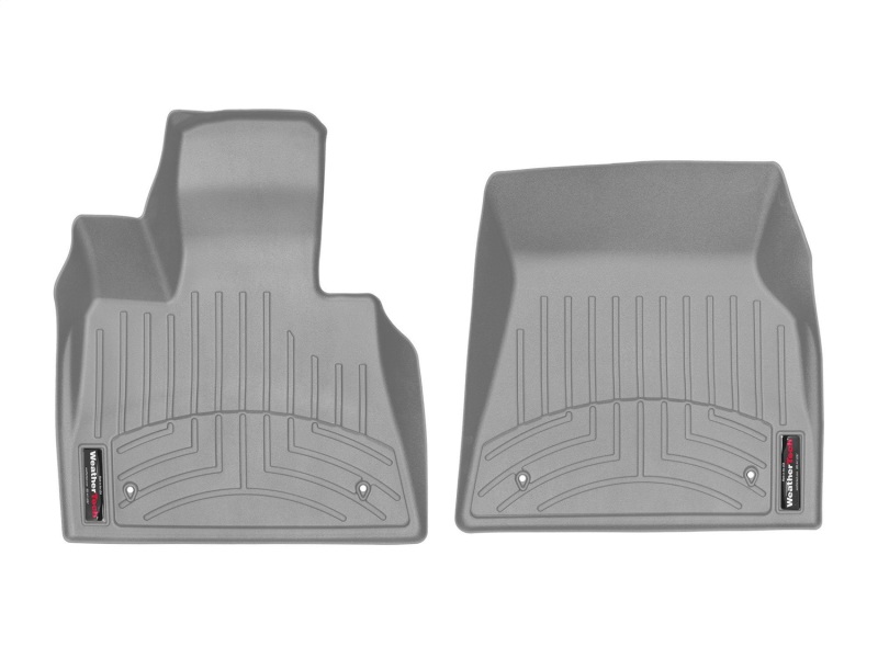 BMW X6 Floor Liners - Front - WeatherTech - FloorLiner DigitalFit - Grey - `20-`27