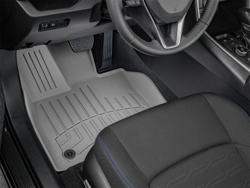 Toyota RAV4 Floor Mat Set - Front - WeatherTech - FloorLiner HP - Grey - `19-`27