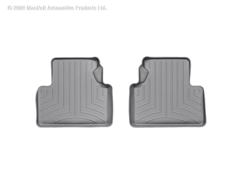 Infiniti G35 FloorLiner - Rear - WeatherTech - DigitalFit - Grey - `07-`10