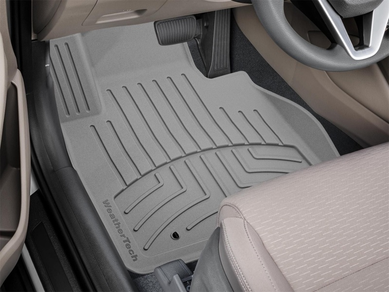 Kia Sportage Floor Mat Set - Front - WeatherTech - FloorLiner HP - Grey - `17-`27