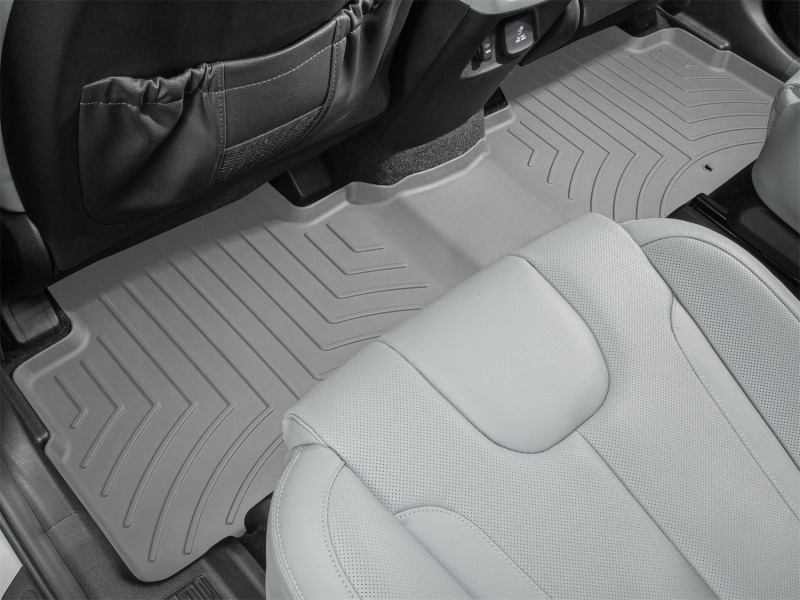 Hyundai Palisade Floor Mat Set - Rear - WeatherTech - FloorLiner HP - Grey - `20-`27