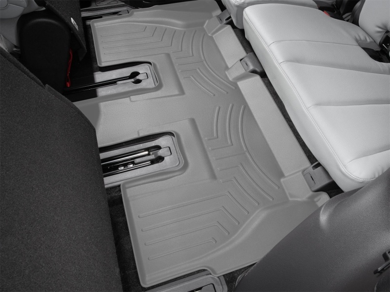 Hyundai Palisade FloorLiner - Rear - WeatherTech - DigitalFit - Grey - `20-`27
