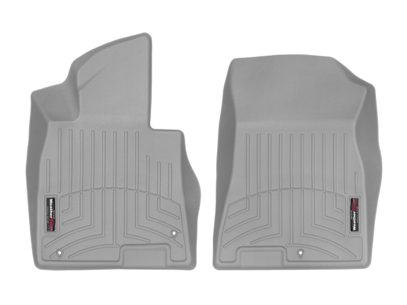 Hyundai Sonata FloorLiner - Front - WeatherTech - DigitalFit - Grey - `20-`27
