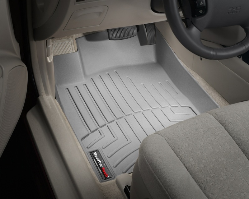 Hyundai Sonata FloorLiner - Front - WeatherTech - DigitalFit - Grey - `07-`10