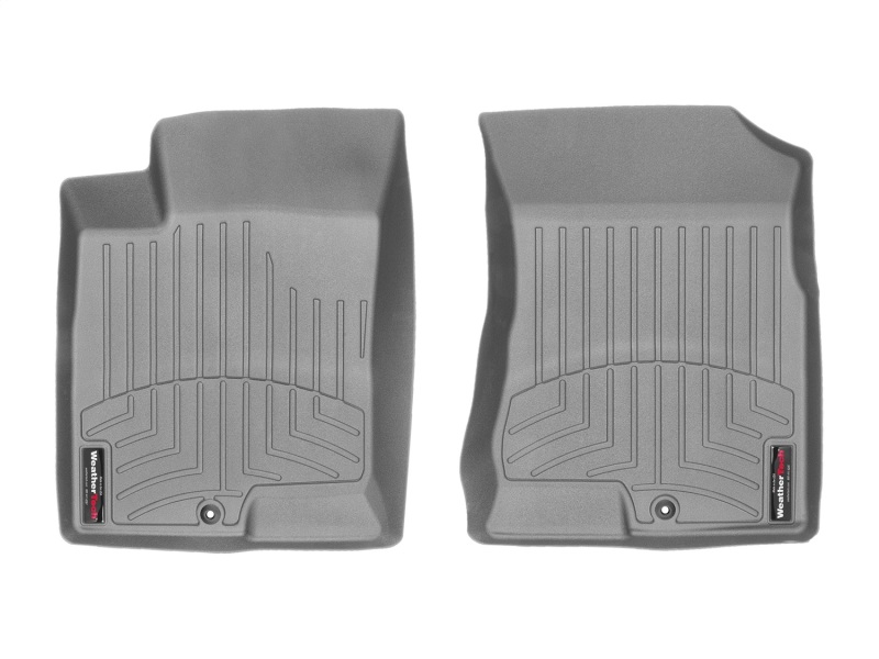 Hyundai Sonata FloorLiner - Front - WeatherTech - DigitalFit - Grey - `07-`10