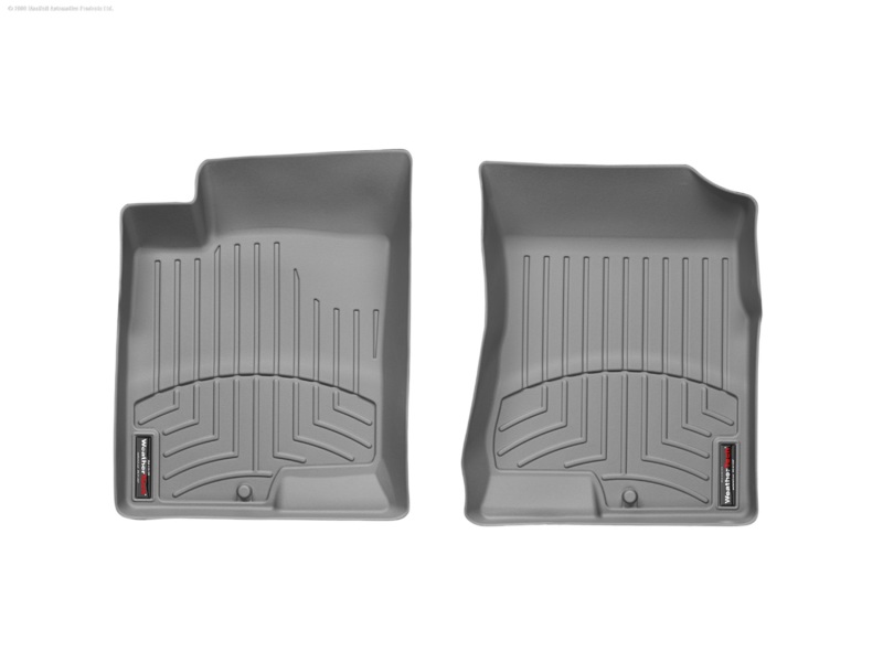 Hyundai Sonata FloorLiner - Front - WeatherTech - DigitalFit - Grey - `07-`10