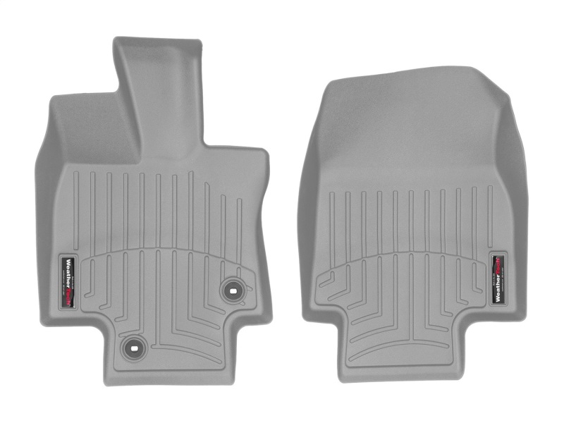Toyota Highlander Floor Mats - Front - WeatherTech - FloorLiner DigitalFit - Grey - `20-`27