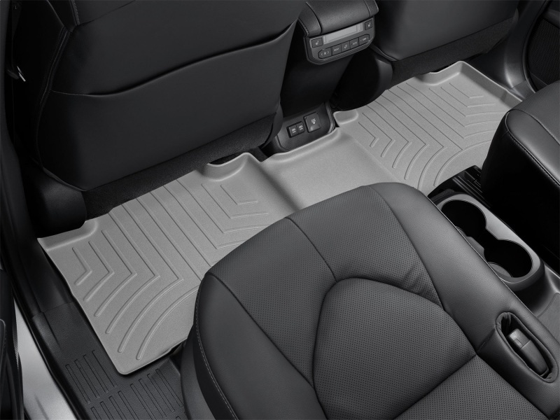 Toyota Highlander FloorLiner - Rear - WeatherTech - DigitalFit - Grey - `20-`27