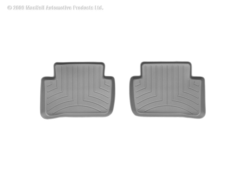 Mercedes-Benz C-Class Rear FloorLiner - WeatherTech - DigitalFit - Grey - `08-`13