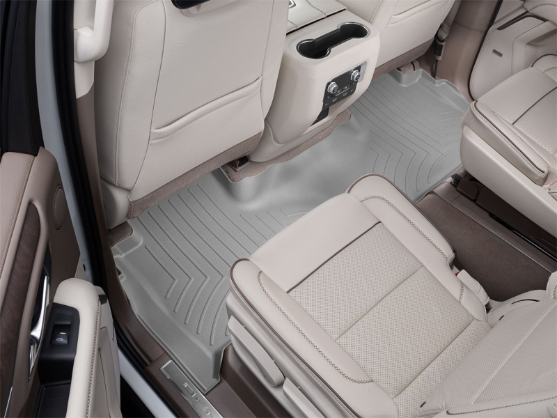 Chevrolet Suburban FloorLiner - Rear - WeatherTech - DigitalFit - Grey - `21-`27