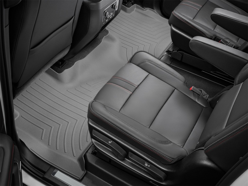 Chevrolet Suburban Floor Mat - Rear - WeatherTech - FloorLiner HP - Grey - `21-`27