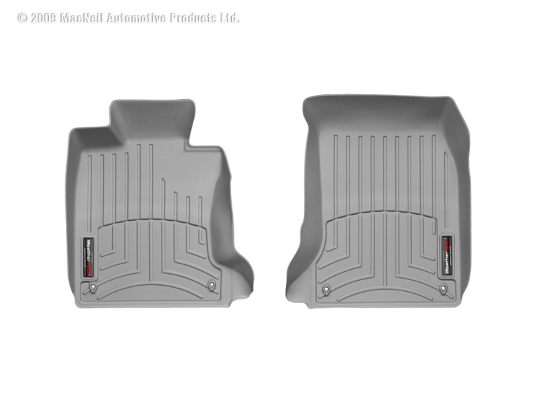 BMW 528 FloorLiner - Front - WeatherTech - DigitalFit - Grey - `04-`10