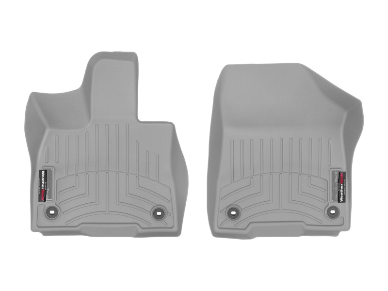 Toyota Sienna FloorLiner - Front - WeatherTech - DigitalFit - Grey - `21-`27