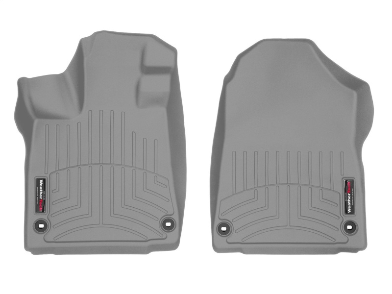 Acura MDX FloorLiner - Front - WeatherTech - DigitalFit - Grey - `22-`27