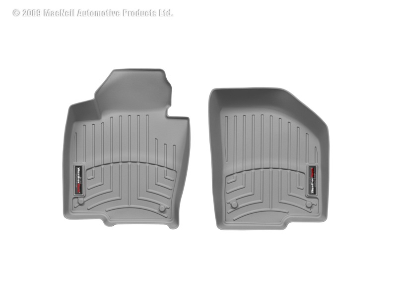 Volkswagen Passat FloorLiner - Front - WeatherTech - DigitalFit - Grey - `06-`08