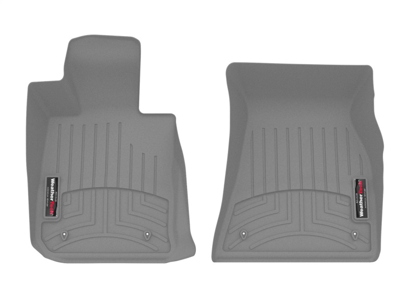 BMW M4 Floor Mats - Front - WeatherTech - FloorLiner DigitalFit - Grey - `21-`27