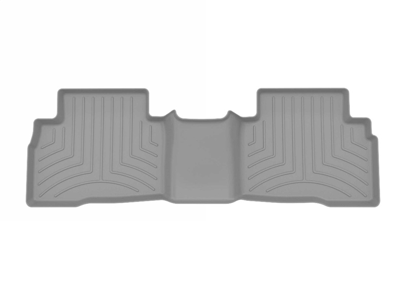 Hyundai Tucson Hybrid Floor Mats - Rear - WeatherTech - FloorLiner HP - Grey - `22-`24