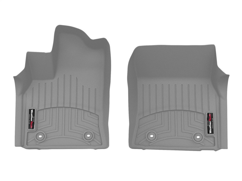 Toyota Tundra FloorLiner - Front - WeatherTech - DigitalFit - Grey - `22-`27