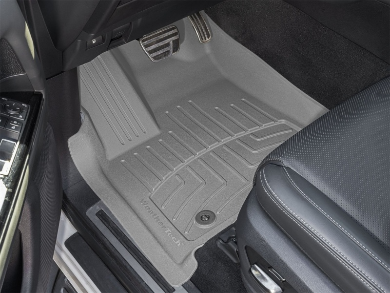 Lexus LX 600 Floor Mat Set - Front - WeatherTech - FloorLiner HP - Grey - `22-`25