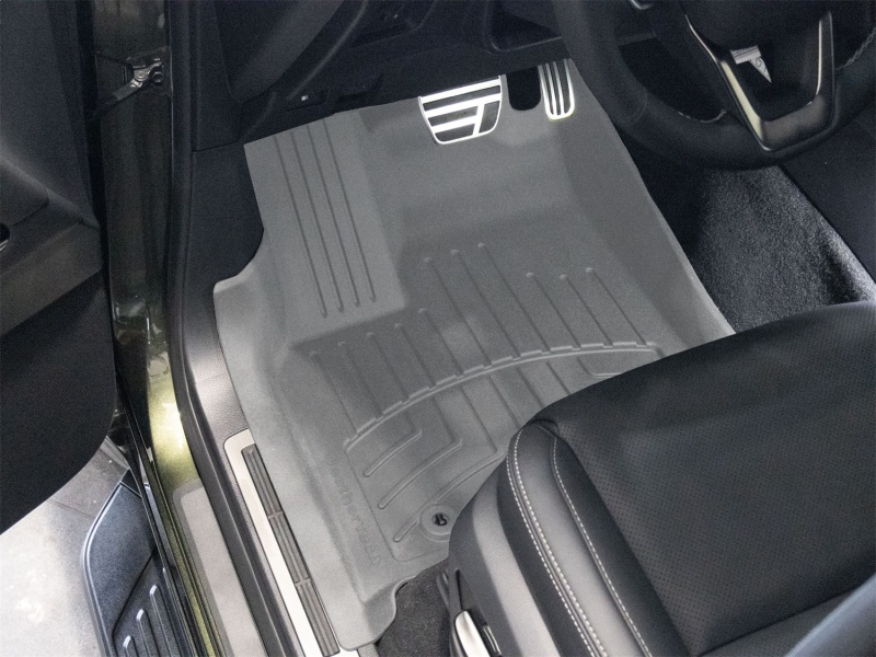 Lexus LX 600 Floor Mat Set - Front - WeatherTech - FloorLiner HP - Grey - `22-`25