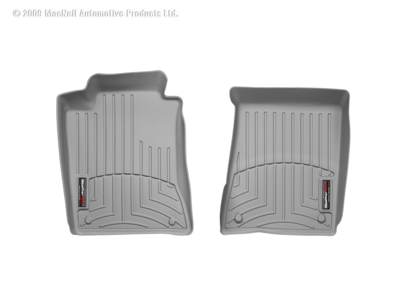 Mercedes-Benz E320 FloorLiner - Front - WeatherTech - DigitalFit - Grey - `03-`09