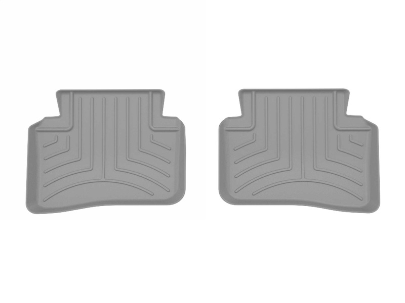 Mercedes-Benz C-Class Sedan Floor Mat Set - Rear - WeatherTech - FloorLiner HP - Grey - `22-`24