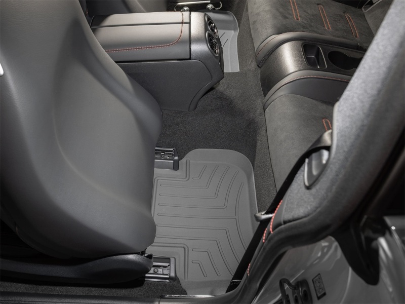 Mercedes-Benz CLE Coupe Floor Mat Set - Rear - WeatherTech - 3D FloorLiner HP - Grey - `24-`26