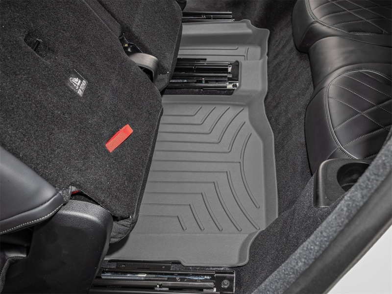 Mercedes-Benz EQS SUV Floor Mat Set - Rear - WeatherTech - FloorLiner HP - Grey - `23-`25