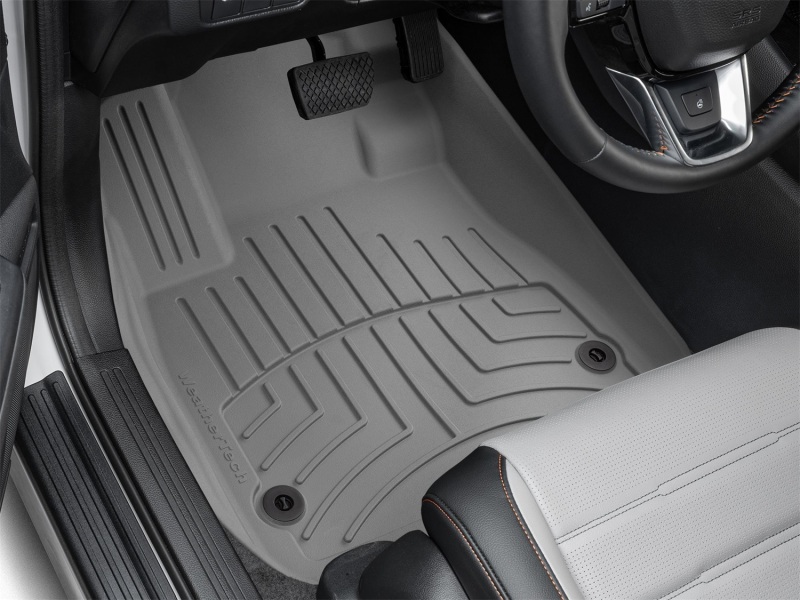 Honda CR-V Floor Mat Set - Front - WeatherTech - FloorLiner HP - Grey - `23-`25