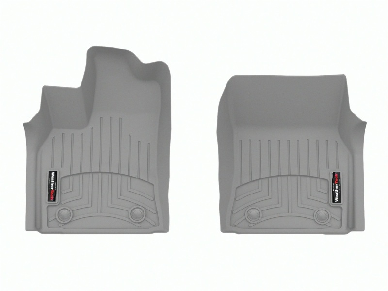 Toyota Sequoia FloorLiner - Front - WeatherTech - DigitalFit - Grey - `23-`27