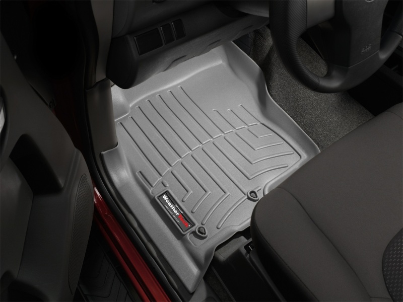 Nissan Pathfinder FloorLiner - Front - WeatherTech - DigitalFit - Grey - `08-`12